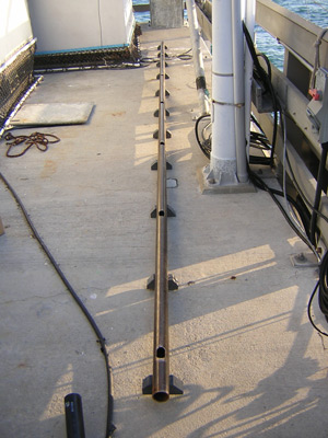 Temperature chain prior to installation